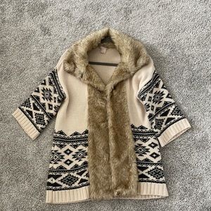Fur sweater